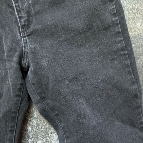 Levi's Strauss 512 Women's Gray Perfectly Slimming Bootcut Denim Jeans Size 16 - Picture 8 of 16